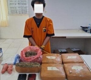 Jaringan Ganja Yogyakarta Terbongkar di Pangkalpinang, Polisi Buru Pemasok dan Pengendali