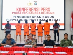 Penyelundupan 90,1 Ton Pasir Timah Digagalkan, Polda Babel Ungkap 4 Kasus di Belitung