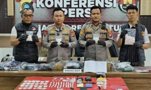 Polres Belitung Gagalkan Peredaran 607 Gram Sabu, Satu Tersangka Ditangkap Usai Tiba dari Bangka
