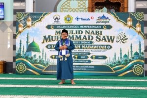 PT TIMAH Hadirkan Dukungan untuk Lomba Sirah Nabawiyah, Warga Desa Gemuruh Meriahkan Maulid Nabi