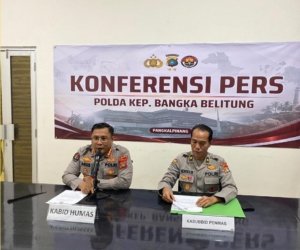 Polda Babel Tangkap FR, Pengendali Lapangan Penyelundupan 8 Ton Pasir Timah di Belitung Timur