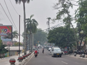Kabut Asap Makin Terasa di Pangkalpinang, Satgas Bergerak Tangani Titik Kebakaran