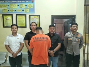 Timgab URC Polda Babel-Polres Bangka Tengah Tangkap Pelaku Penipuan Bermodus Ngaku Polisi