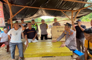 Polisi Sambangi Lokasi Tambang di Kampak Jebus, Penambang Diminta Tak Rusak Lingkungan