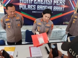 Hendak Antar Sabu ke Mentok, Kurir Asal Pangkalpinang Ditangkap Polisi dengan 78,81 Gram Barang Bukti