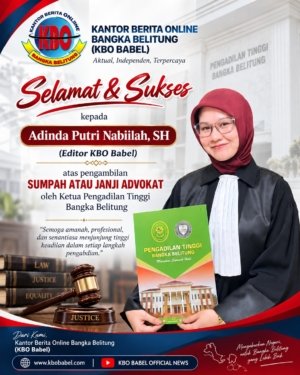 Dari Menulis Persoalan Hukum hingga Disumpah Jadi Advokat, Ini Langkah Baru Adinda Putri Nabiilah