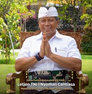Letjen I Nyoman Cantiasa: PHDI Harus Jadi Rumah Besar Umat Hindu, Kepentingan Umat di Atas Segala-galanya