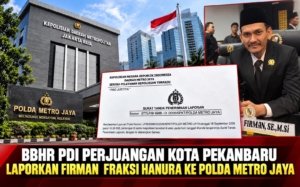 BBHR PDI Perjuangan Laporkan Firman ke Polda Metro Jaya, Foto Fraksi Dipersoalkan