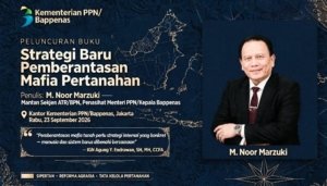 Peluncuran Buku Strategi Baru Pemberantasan Mafia Tanah, Agung Endrawan: Momentum Pembenahan Tata Kelola Pertanahan