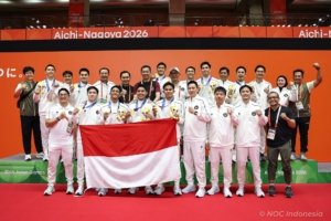 Penantian 28 Tahun Berakhir, Tim Bulu Tangkis Putra Indonesia Rebut Emas Asian Games 2026