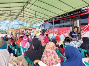 PT TIMAH Hadirkan Layanan Kesehatan Gratis, Pengunjung Festival Kuliner Serambi Tanjung Bisa Periksa Kesehatan