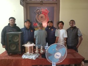 Terekam CCTV, Residivis Dua Kali di Pangkalpinang Diciduk Usai Kepergok di Rumah Warga