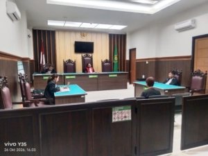 Oknum Kadus Cupat Jadi Terdakwa Penganiayaan, Akui Perbuatan di PN Mentok, Jaksa Siapkan Tuntutan