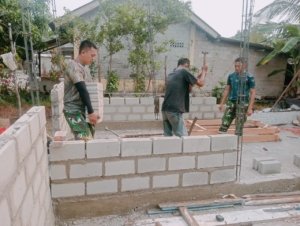 Dari Pengabdian Menjadi Bukti Nyata, Kodim 0431/Bangka Barat Hadir untuk Warga melalui RTLH