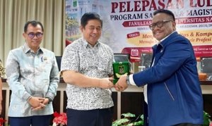 Agung Endrawan dan Ketua Ombudsman RI Bekali Lulusan FH UNAS Hadapi Persaingan Karier