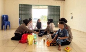 Tragis! Bocah 5 Tahun Saksikan Ayah Dibacok, Polres Bangka Barat Berikan Pendampingan Psikologis