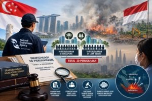 Kabut Asap Indonesia Bikin Singapura Bertindak, Puluhan Perusahaan Sawit dan Kehutanan Jadi Sorotan