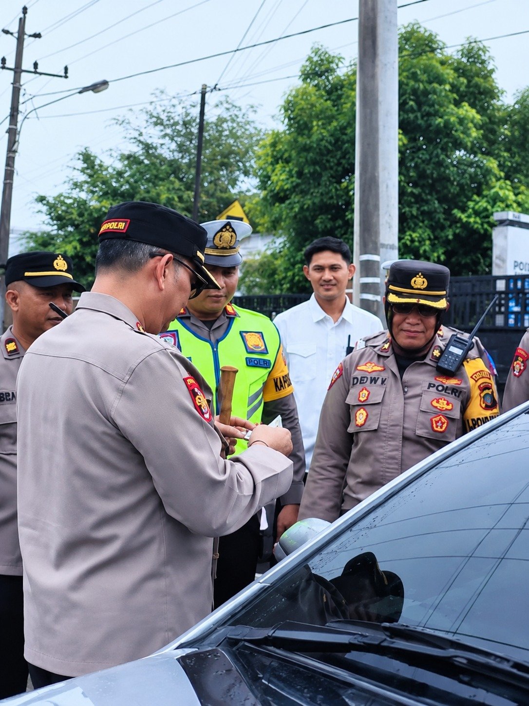 Operasi Patuh Menumbing 2026, Kapolresta Pangkalpinang Sidak Kendaraan Anggota Polri, SIM hingga STNK Diperiksa